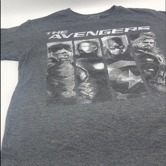 Avengers Gray Graphic Tee - Picture 6 of 11
